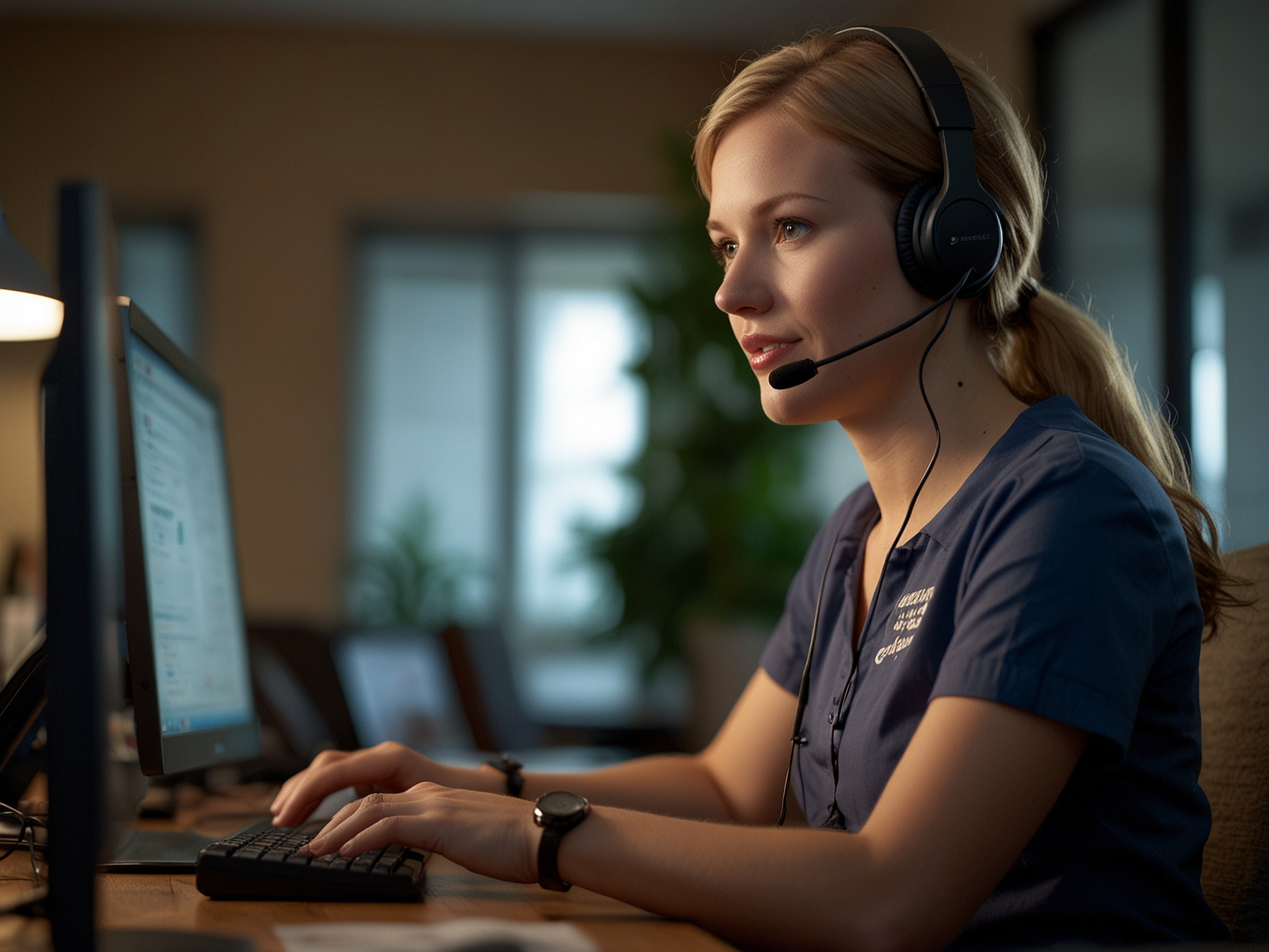 Login assistance banner