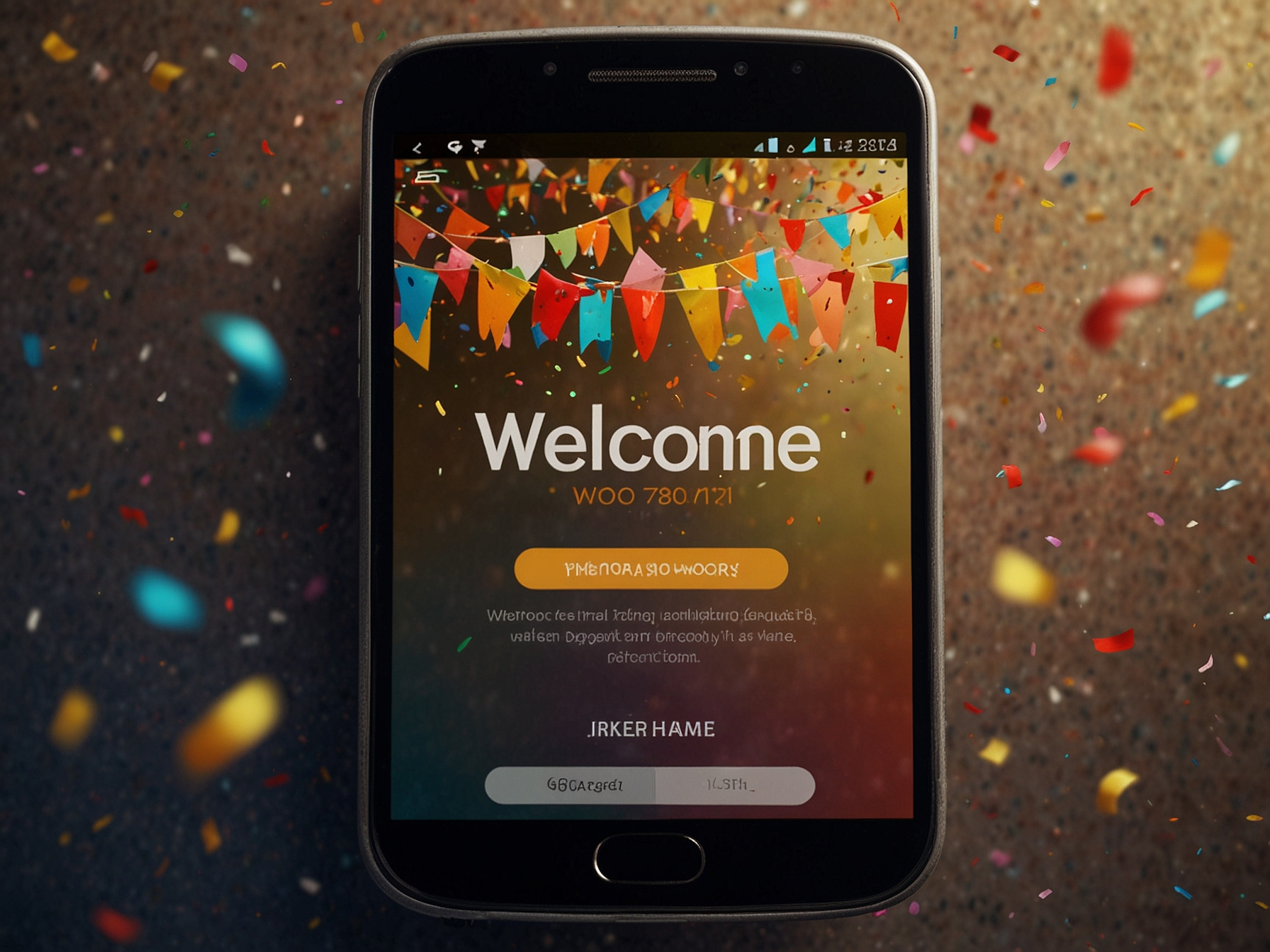 Registration bonus banner